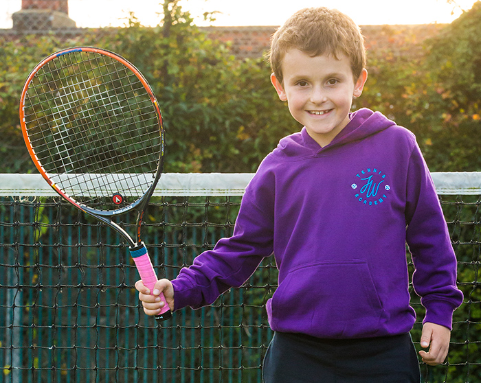 JW Tennis Purple Hoody